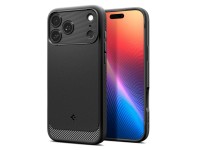 Funda Spigen Rugged Armor Mag MagSafe para iPhone 17 Pro - Negro mate