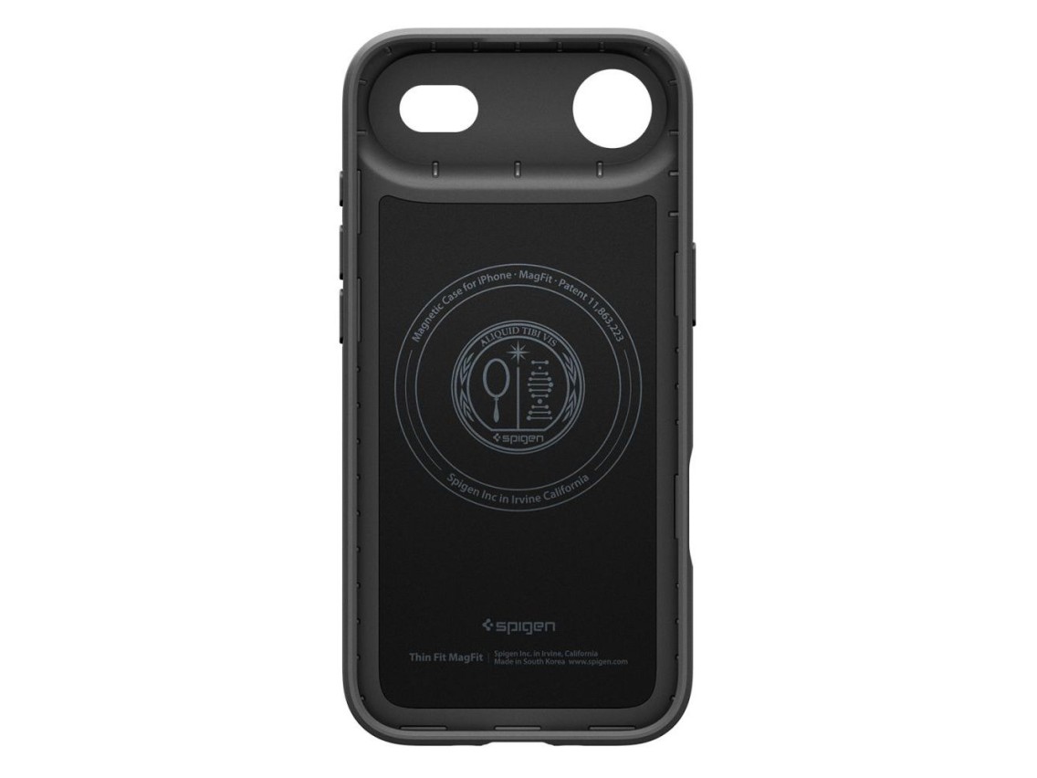 Capa Spigen Thin Fit MagSafe para iPhone 17 Air - Preta