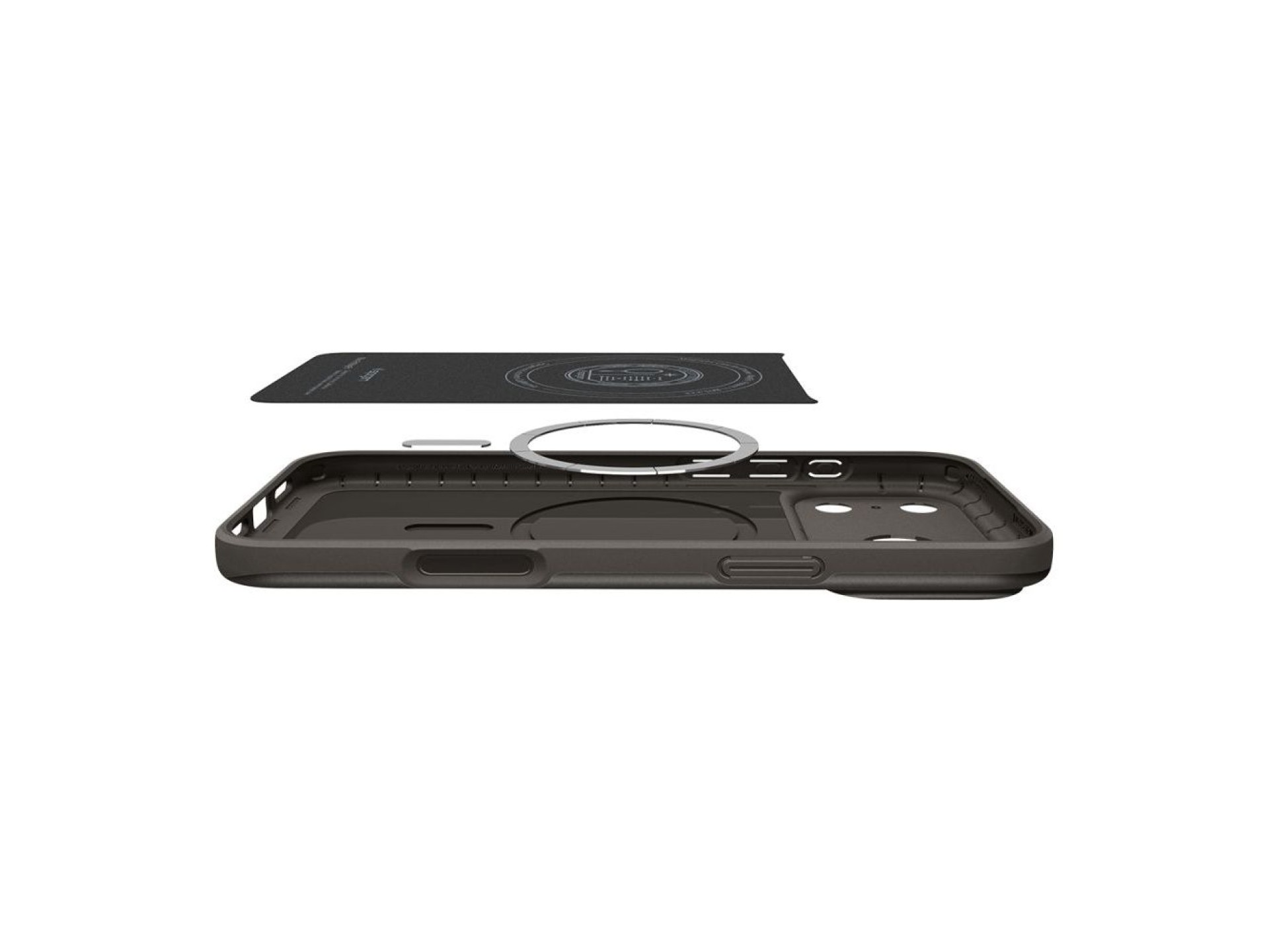 Capa Spigen Thin Fit MagSafe para iPhone 17 Pro Max - Cinza