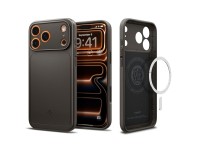 Capa Spigen Thin Fit MagSafe para iPhone 17 Pro Max - Cinza Capa Spigen Thin Fit MagSafe para iPhone 17 Pro Max - Cinza