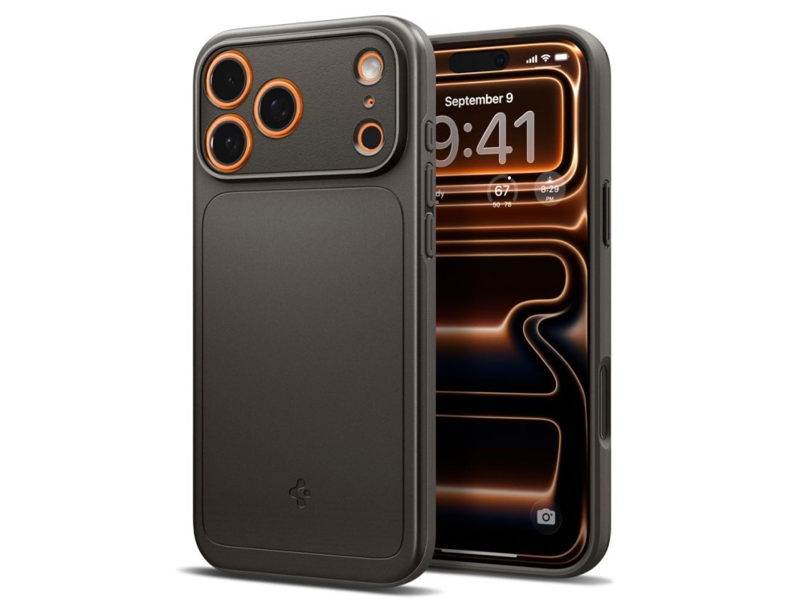 Capa Spigen Thin Fit MagSafe para iPhone 17 Pro Max - Cinza