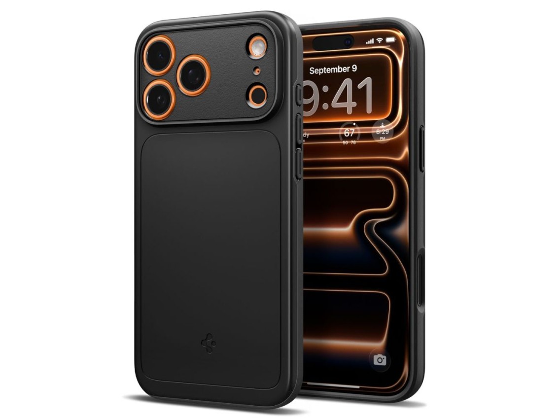 Capa Spigen Thin Fit MagSafe para iPhone 17 Pro Max - Preta