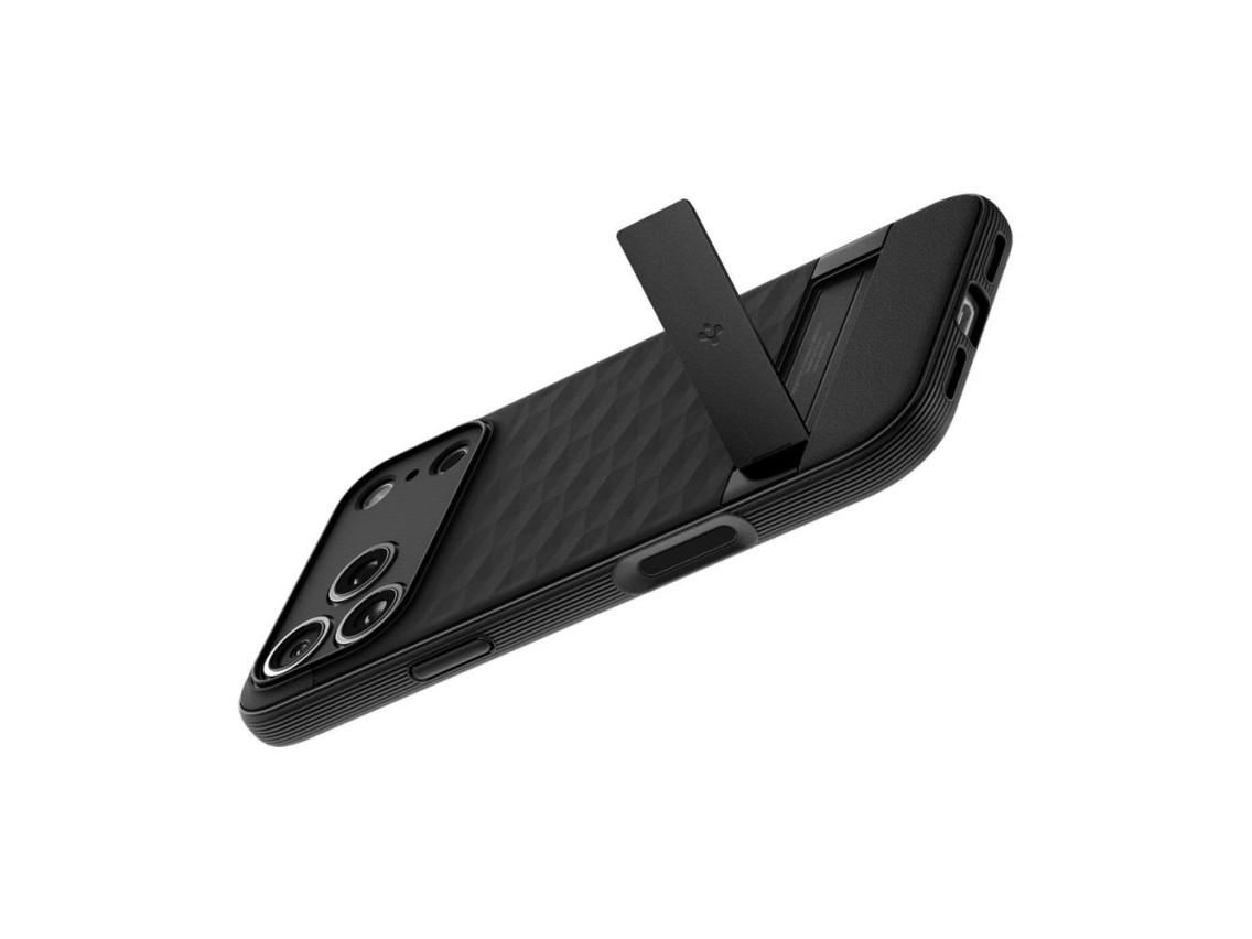 Capa Spigen Parallax "S" MagSafe para iPhone 17 Pro - Preto Fosco