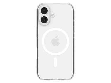Spigen Liquid Crystal MagSafe Case for iPhone 17 - Clear and White Spigen Liquid Crystal MagSafe Case for iPhone 17 - Clear and White