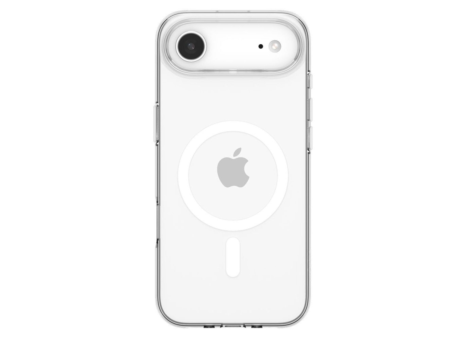 Funda Spigen Liquid Crystal MagSafe para iPhone 17 Air - Transparente y blanca