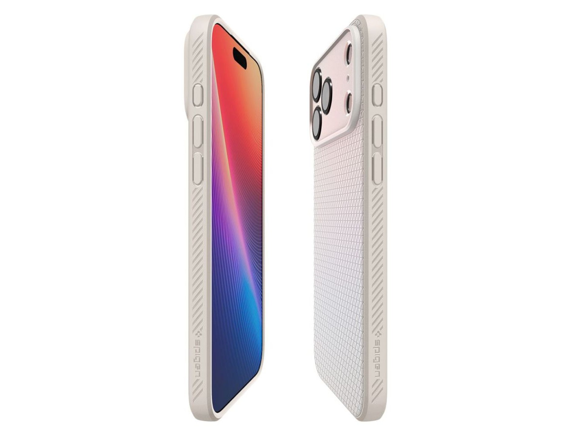 Funda Spigen Liquid Air para iPhone 17 Pro - titanio
