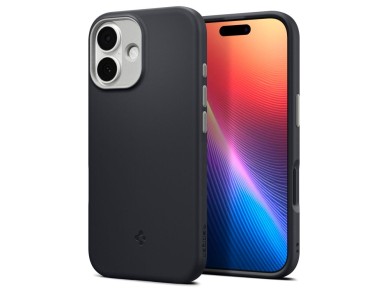 Funda Spigen Nano Pop MagSafe para iPhone 17 - Negra