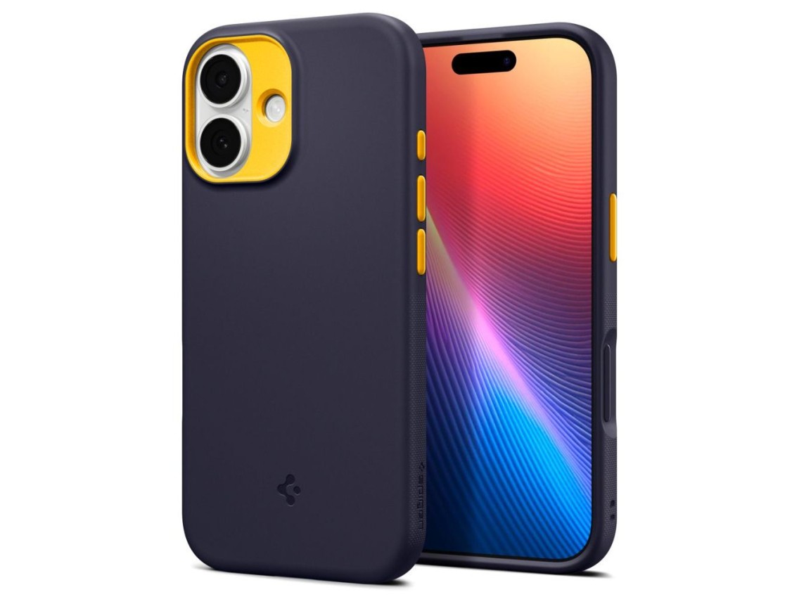 Funda Spigen Nano Pop MagSafe para iPhone 17 - azul marino