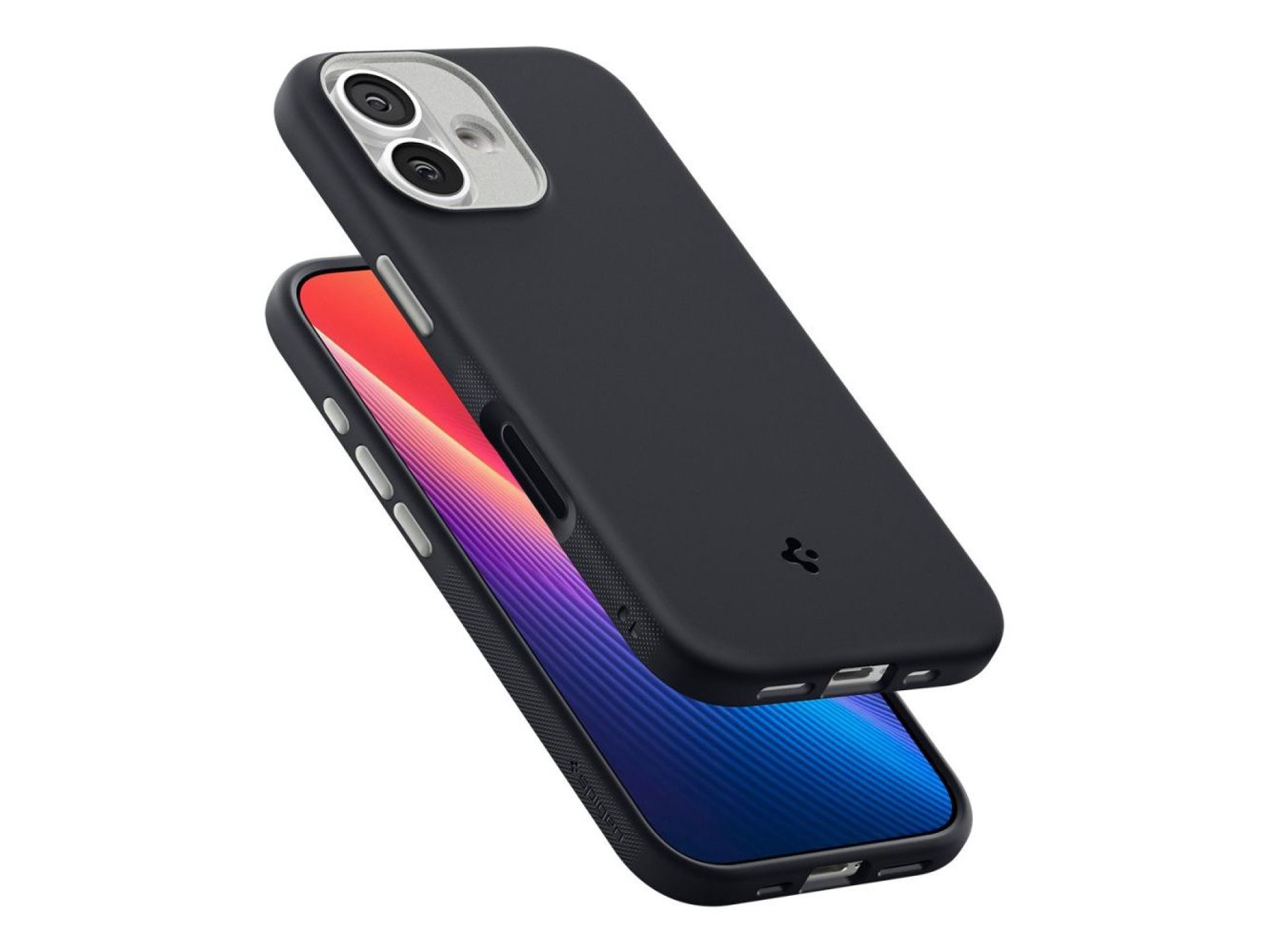 Funda Spigen Nano Pop MagSafe para iPhone 17 - Negra