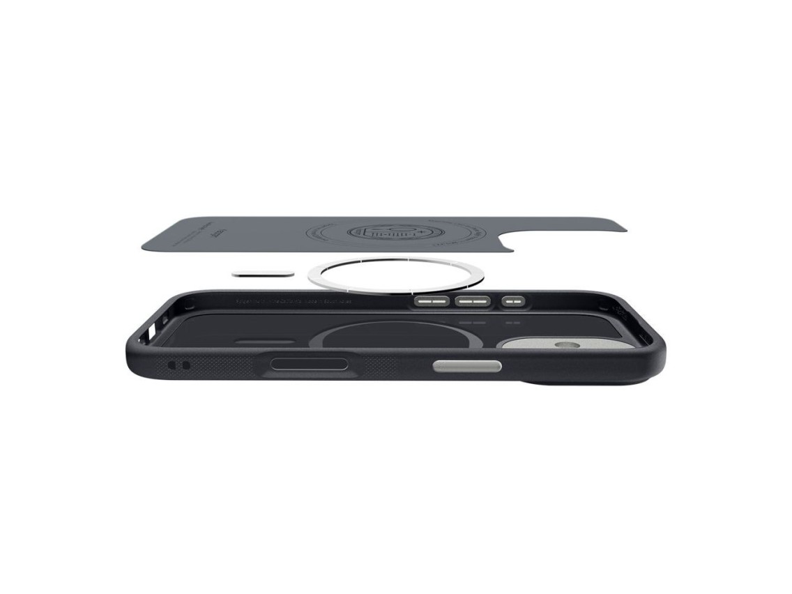Funda Spigen Nano Pop MagSafe para iPhone 17 - Negra