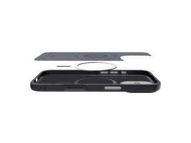 Funda Spigen Nano Pop MagSafe para iPhone 17 - Negra