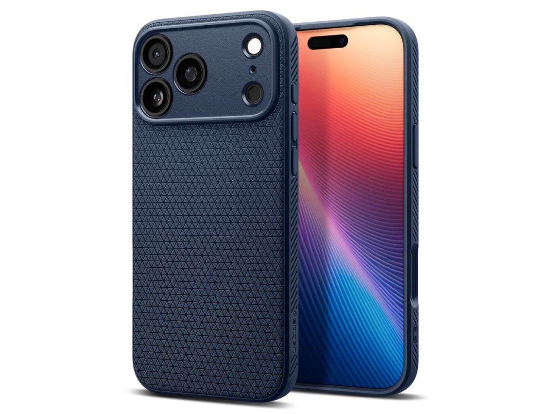 Capa Spigen Liquid Air para iPhone 17 Pro - Azul