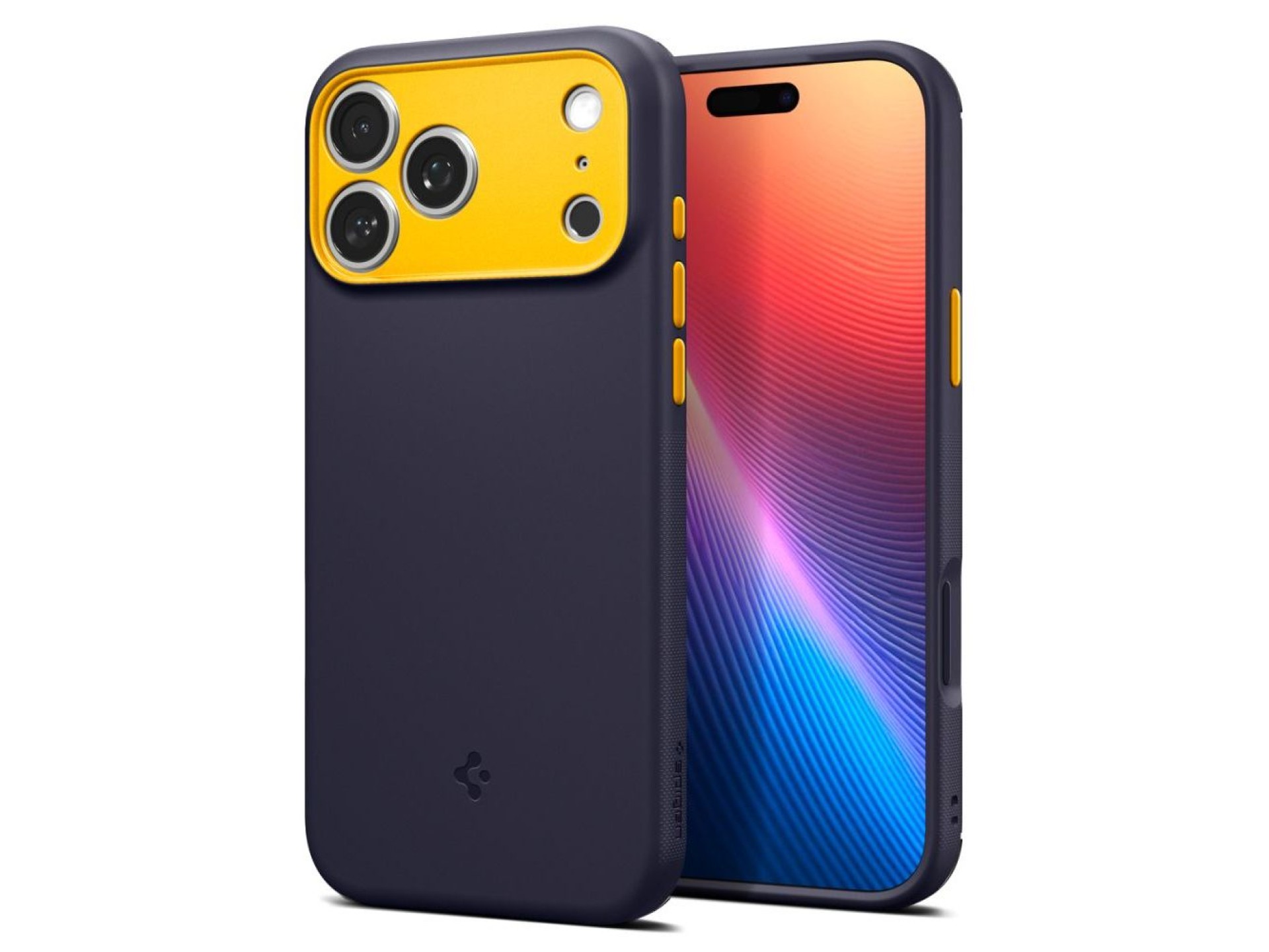 Spigen Nano Pop MagSafe case for iPhone 17 Pro - navy blue