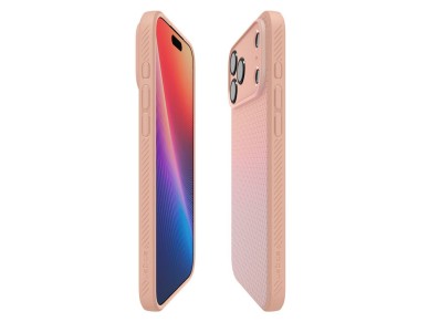 Funda Spigen Liquid Air para iPhone 17 Pro Max - Rosa Titanio