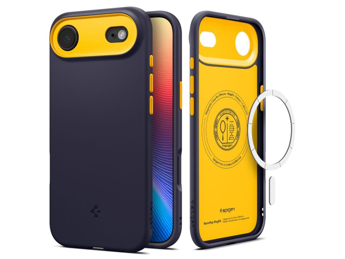 Spigen Nano Pop MagSafe Case for iPhone 17 Air - Navy Blue