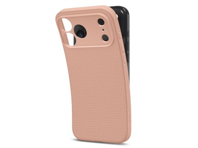 Funda Spigen Liquid Air para iPhone 17 Pro Max - Rosa Titanio