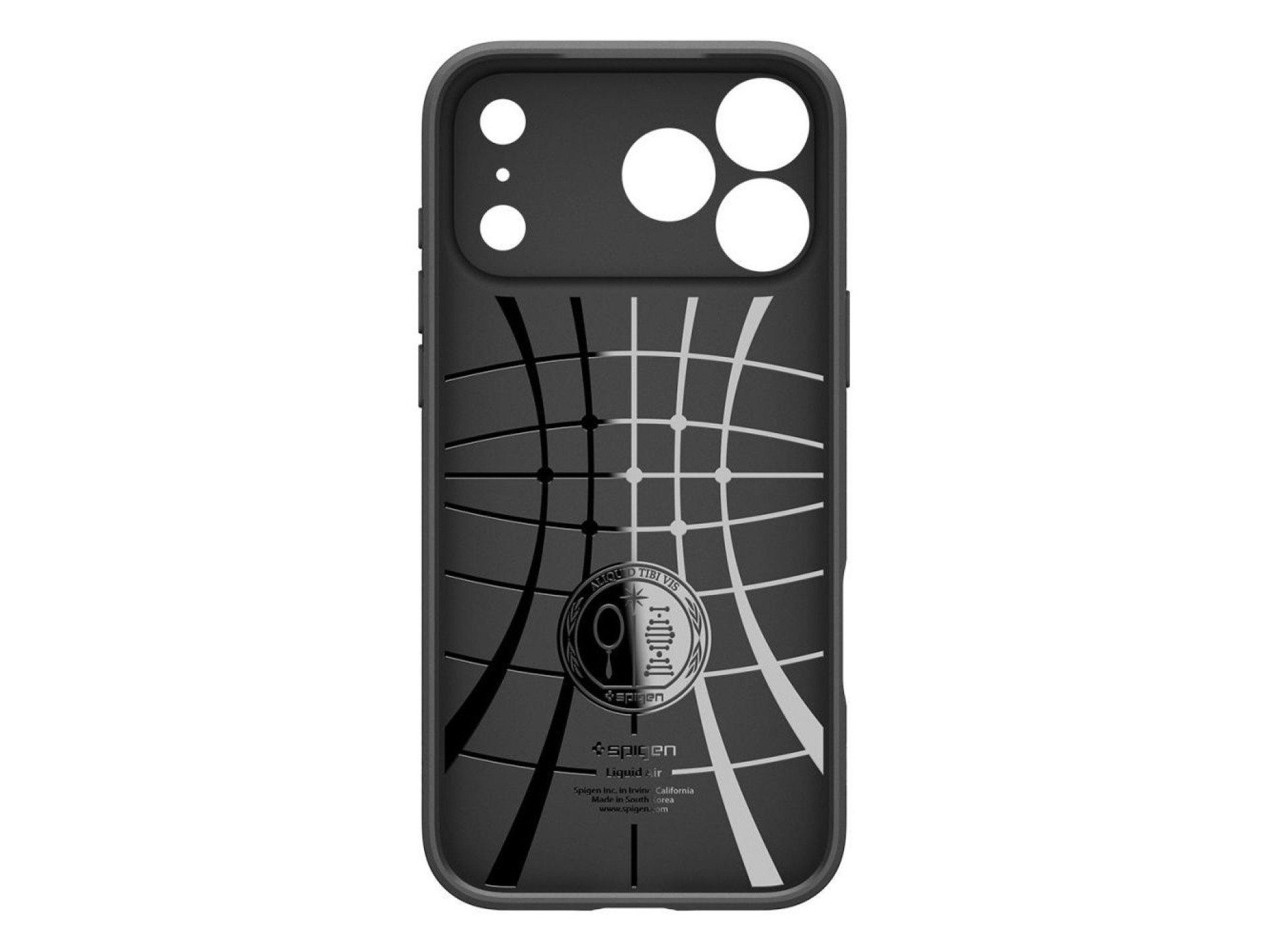 Funda Spigen Liquid Air para iPhone 17 Pro Max - Negro mate