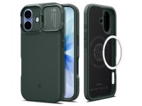 Funda Spigen Optik Armor MagSafe para iPhone 17 - Verde