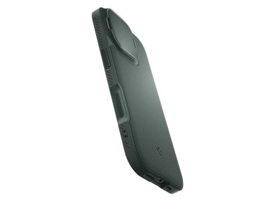 Funda Spigen Optik Armor MagSafe para iPhone 17 - Verde