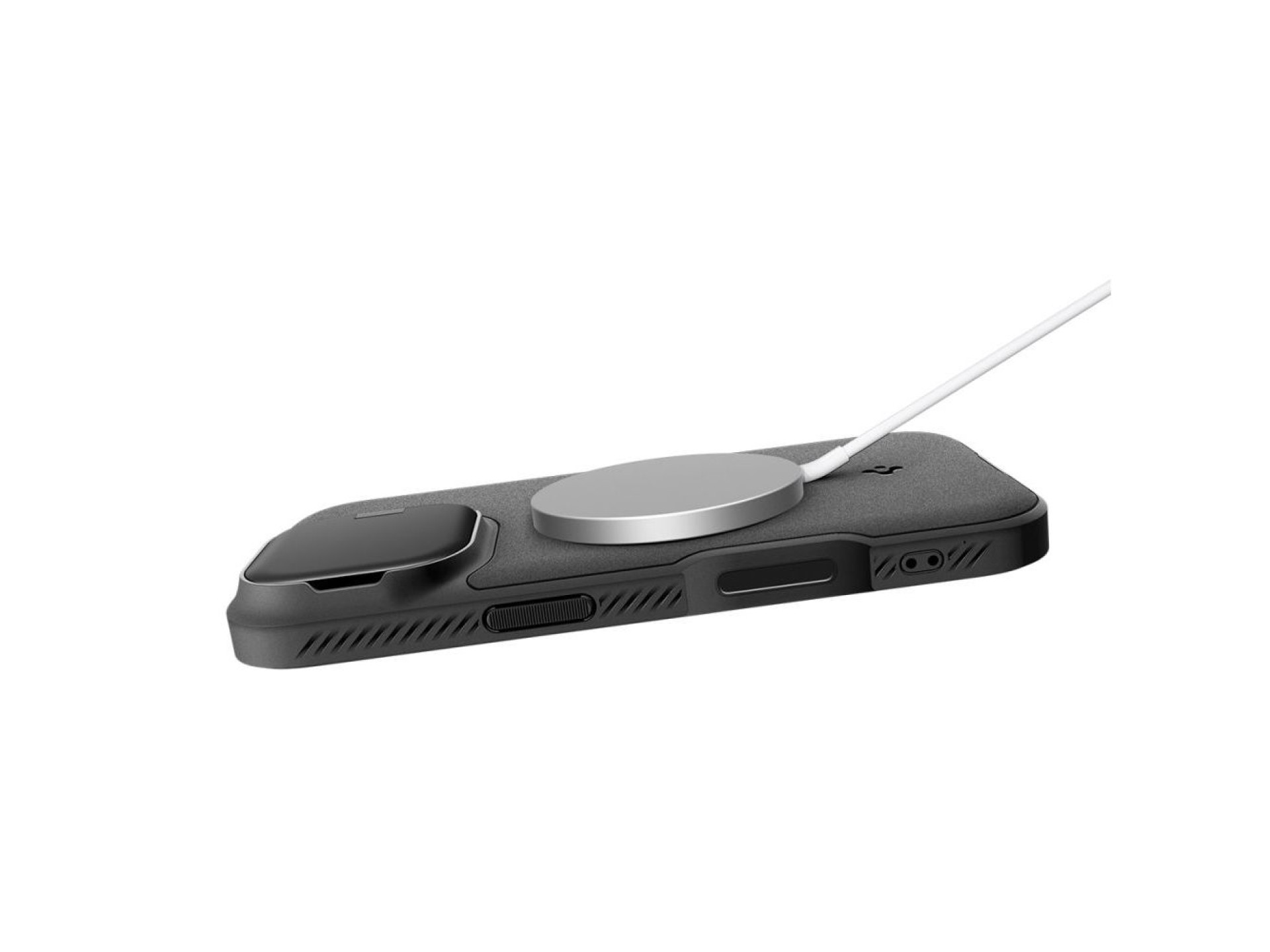 Funda Spigen Optik Armor MagSafe para iPhone 17 - negra