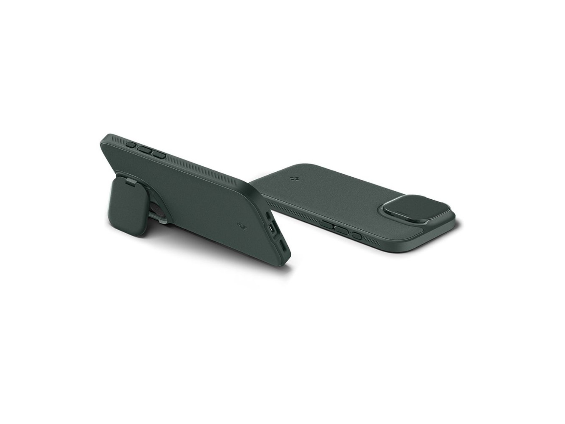 Funda Spigen Optik Armor MagSafe para iPhone 17 - Verde