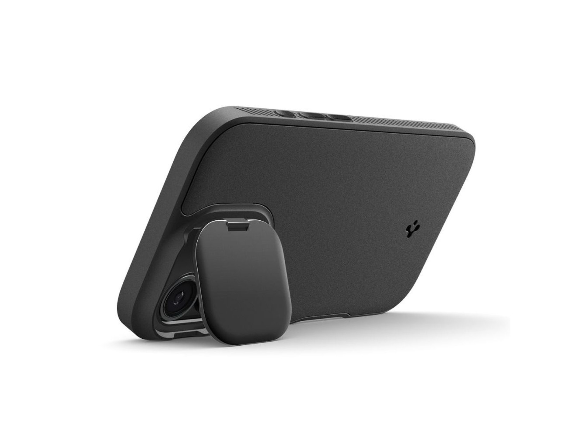 Funda Spigen Optik Armor MagSafe para iPhone 17 - negra