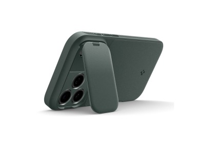 Spigen Optik Armor MagSafe Case for iPhone 17 Pro - Green Spigen Optik Armor MagSafe Case for iPhone 17 Pro - Green