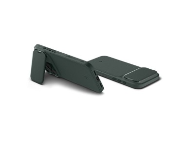 Spigen Optik Armor MagSafe Case for iPhone 17 Pro - Green Spigen Optik Armor MagSafe Case for iPhone 17 Pro - Green