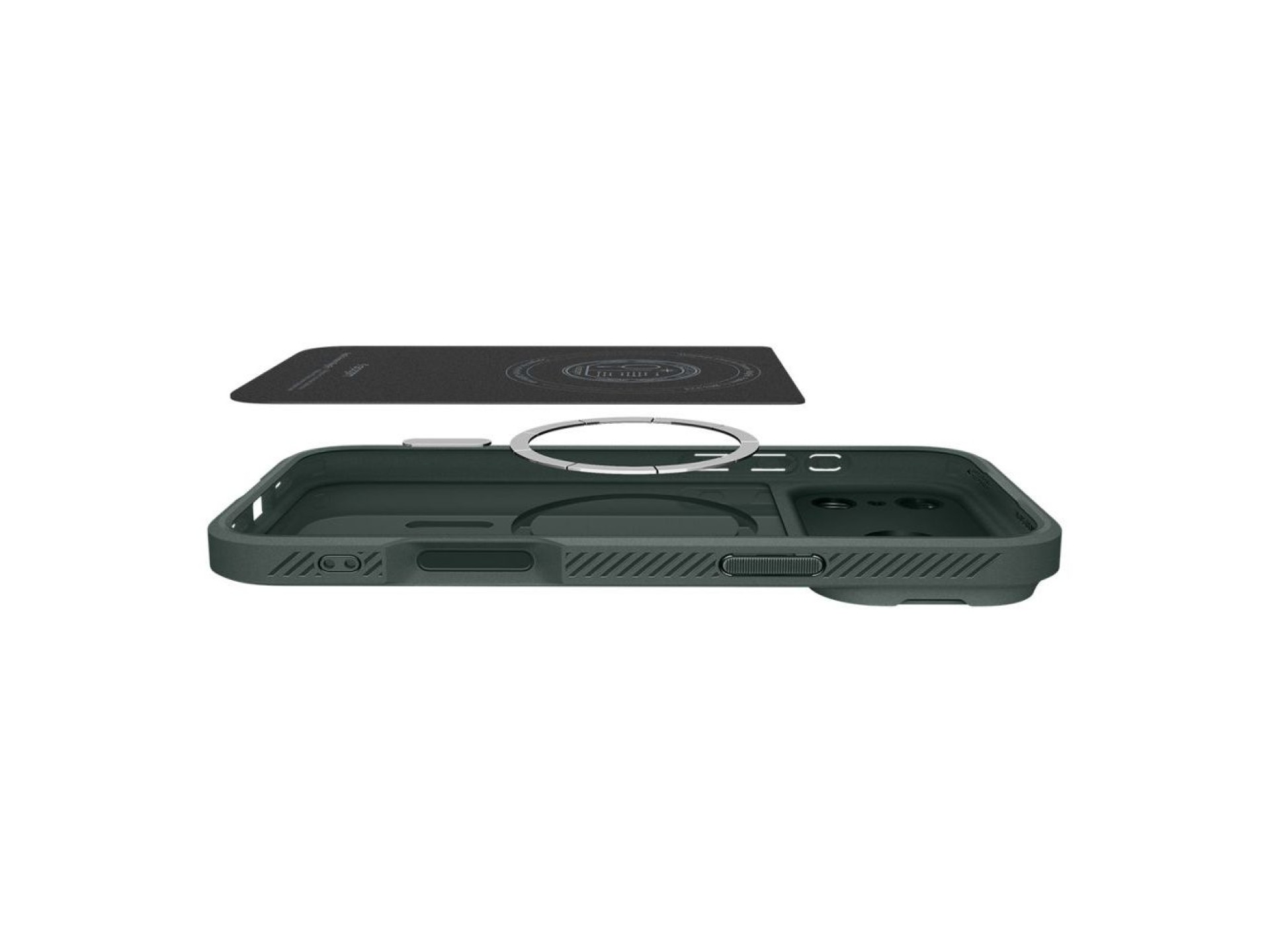 Spigen Optik Armor MagSafe Case for iPhone 17 Pro - Green