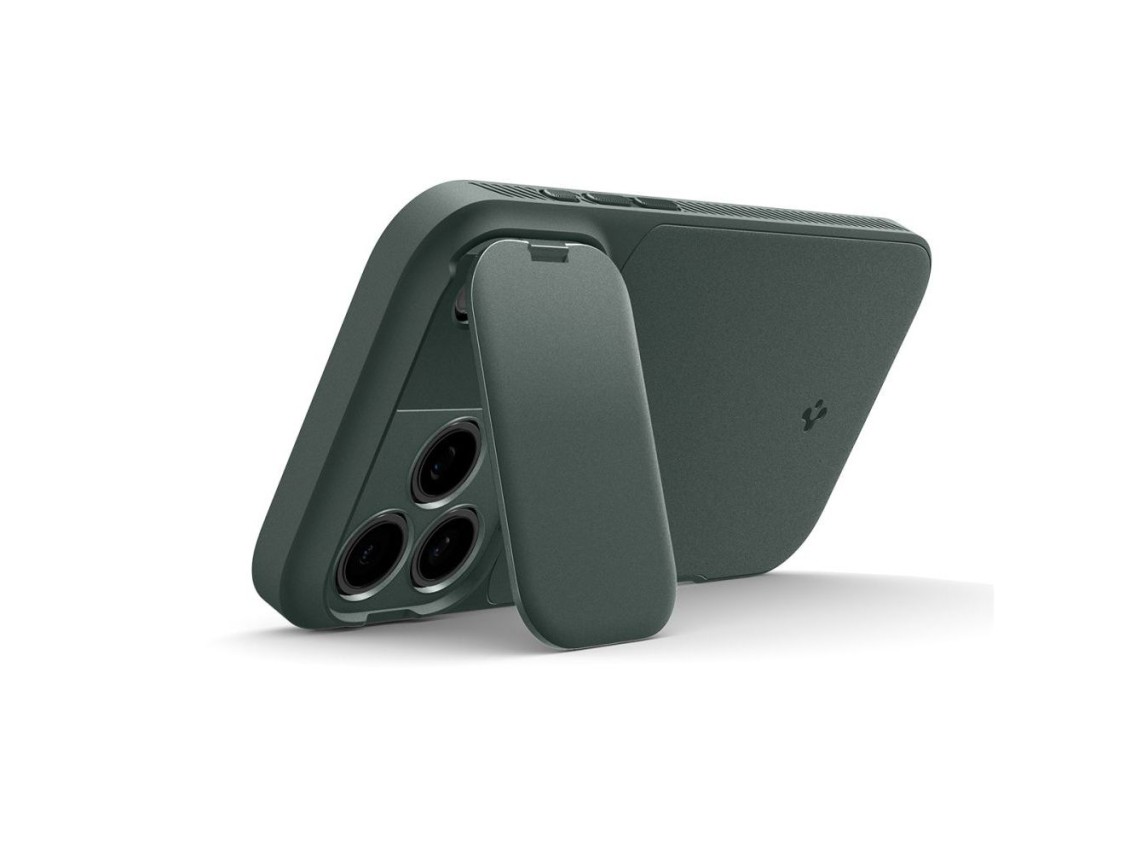 Funda Spigen Optik Armor MagSafe para iPhone 17 Pro Max - Verde