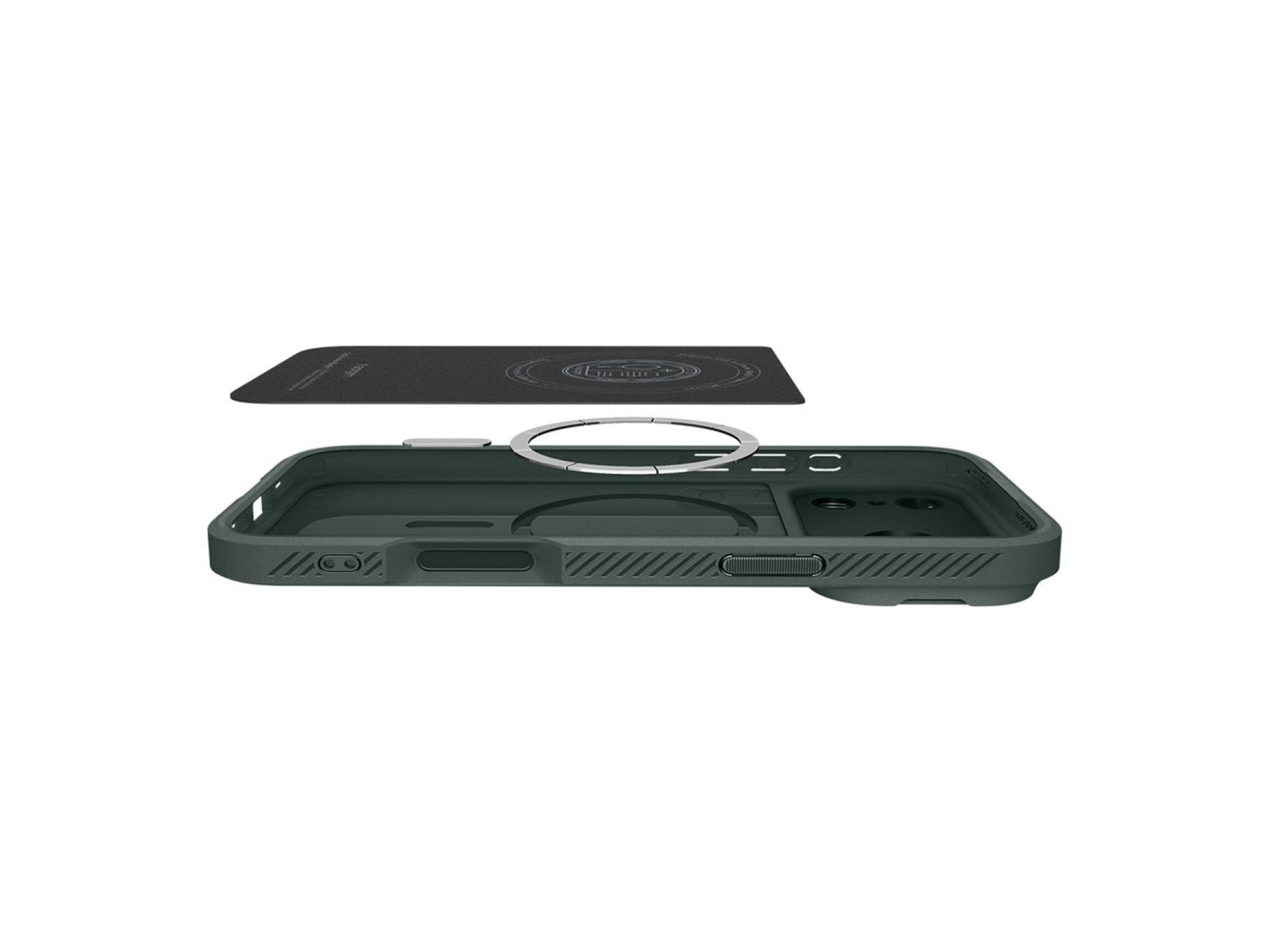 Funda Spigen Optik Armor MagSafe para iPhone 17 Pro Max - Verde