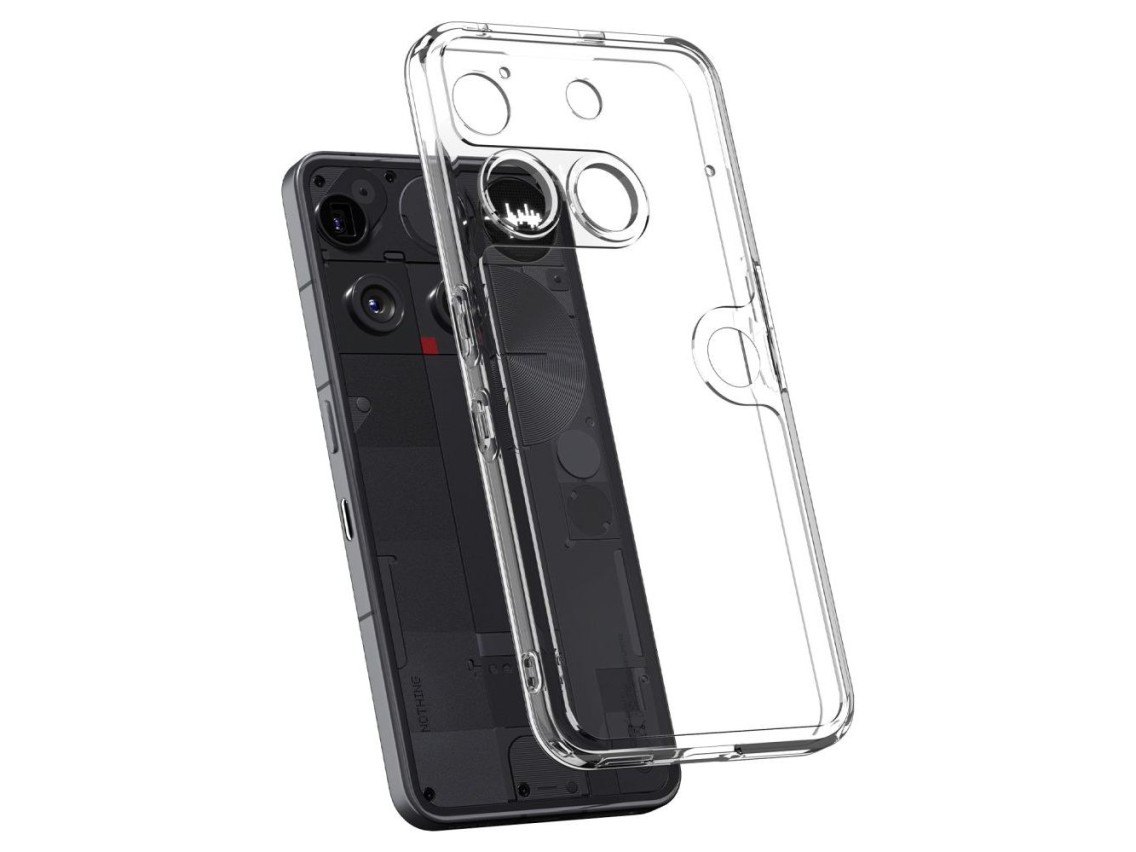 Capa Spigen Ultra Hybrid para iPhone 3 - Transparente