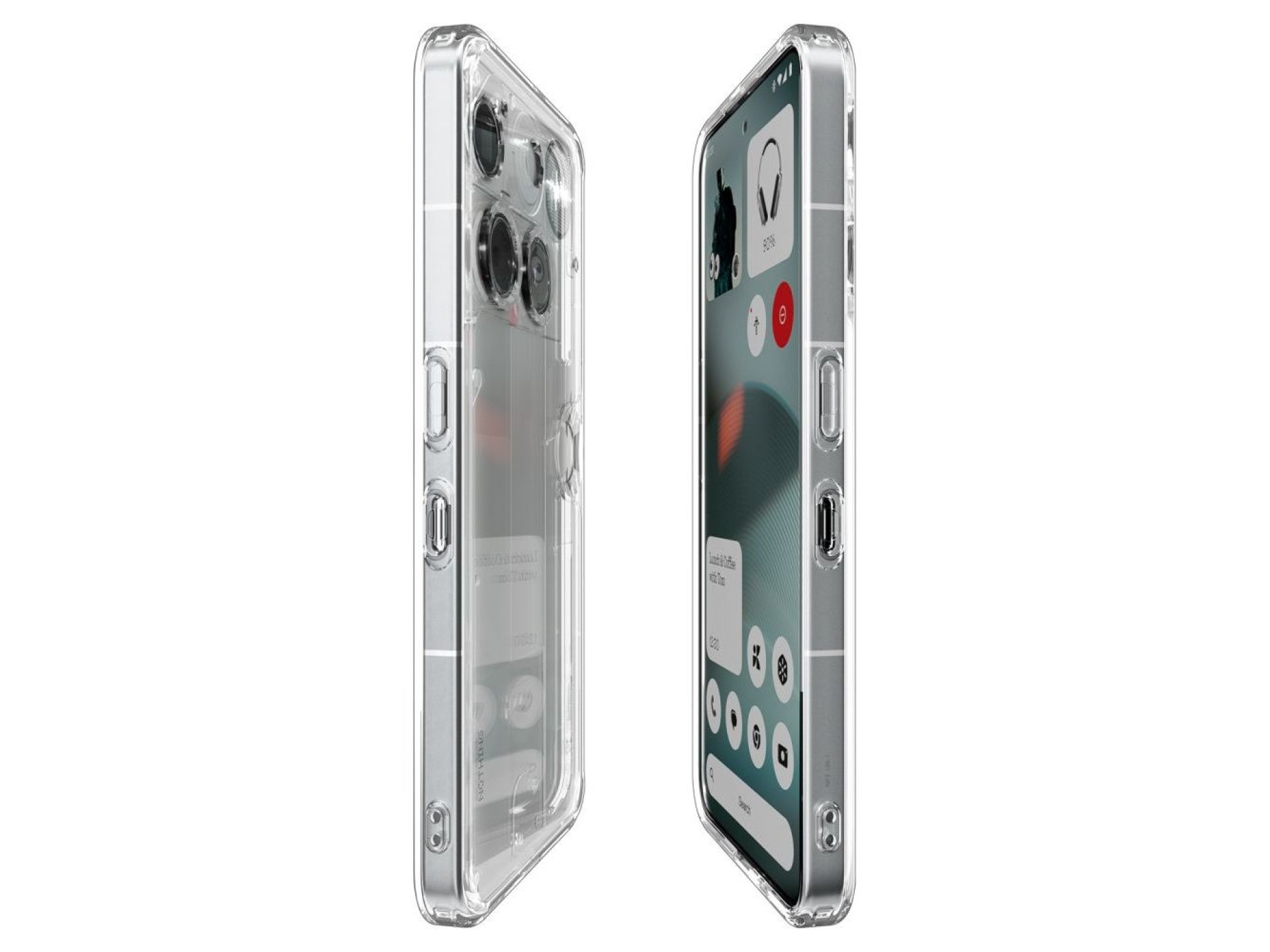 Capa Spigen Ultra Hybrid para iPhone 3 - Transparente