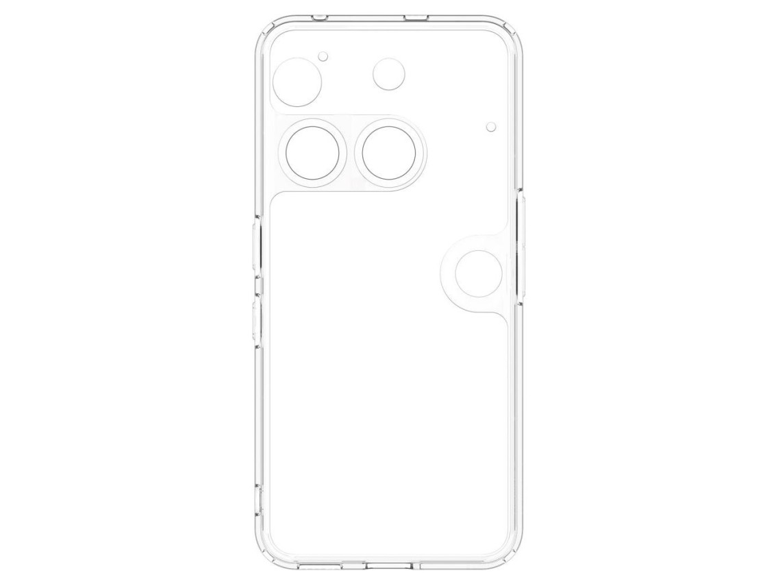 Capa Spigen Ultra Hybrid para iPhone 3 - Transparente