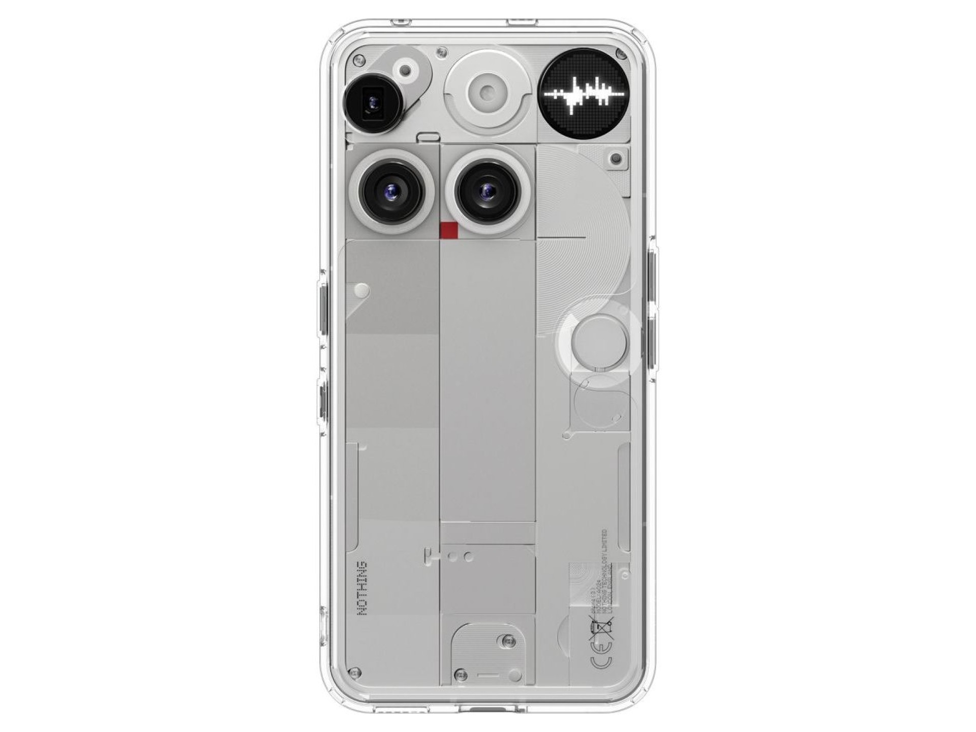 Capa Spigen Ultra Hybrid para iPhone 3 - Transparente