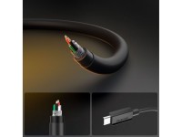Cable USB-C Spigen EB6010CC de 60 W y 100 cm - Negro