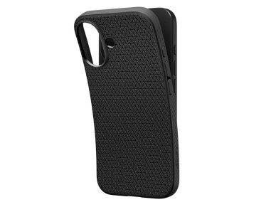 Funda Spigen Liquid Air para iPhone 17 - Negro mate
