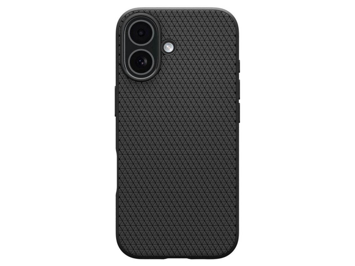 Funda Spigen Liquid Air para iPhone 17 - Negro mate