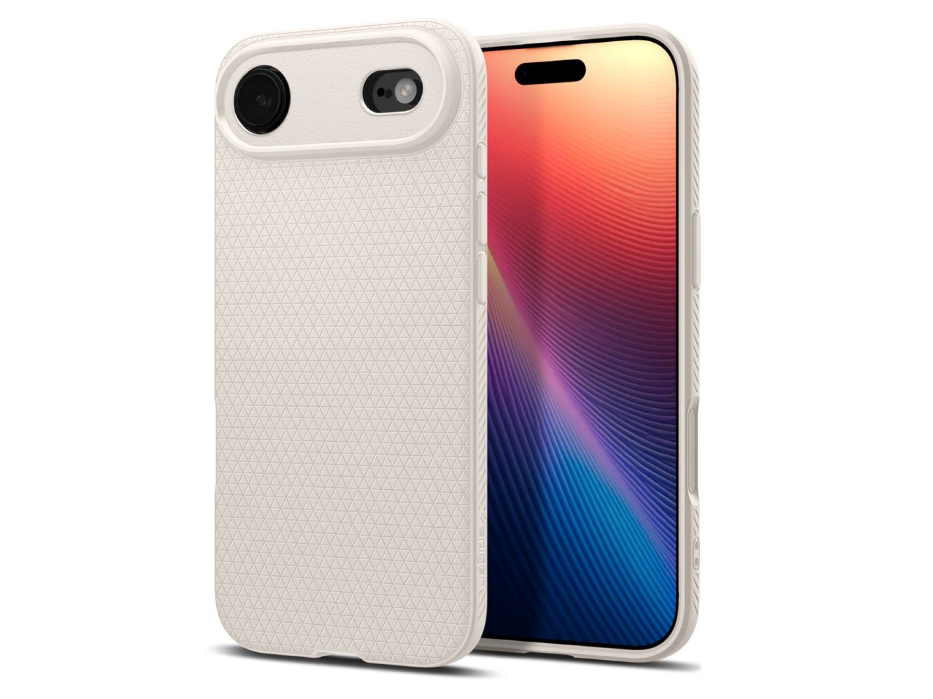 Spigen Liquid Air case for iPhone 17 Air - titanium