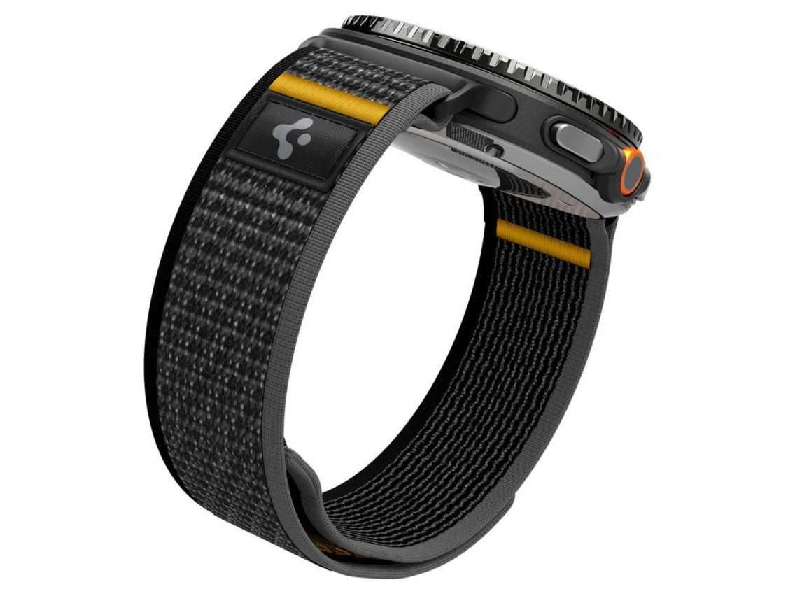 Pulseira Spigen Athlex Air para Samsung Galaxy Watch 40/44/46mm - Preta e Amarela