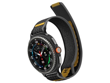 Spigen Athlex Air Strap for Samsung Galaxy Watch 40/44/46mm - Black and Yellow
