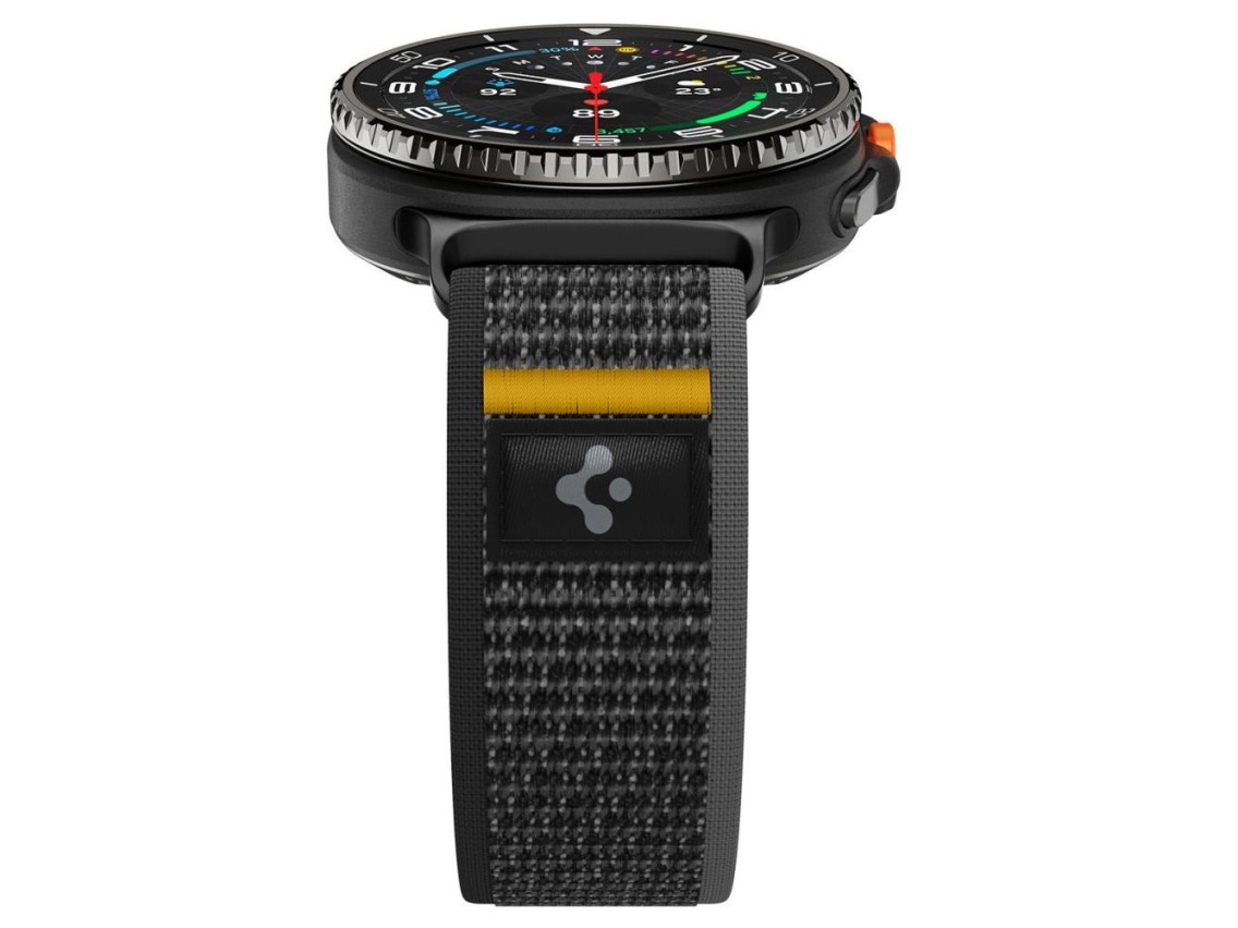 Pulseira Spigen Athlex Air para Samsung Galaxy Watch 40/44/46mm - Preta e Amarela