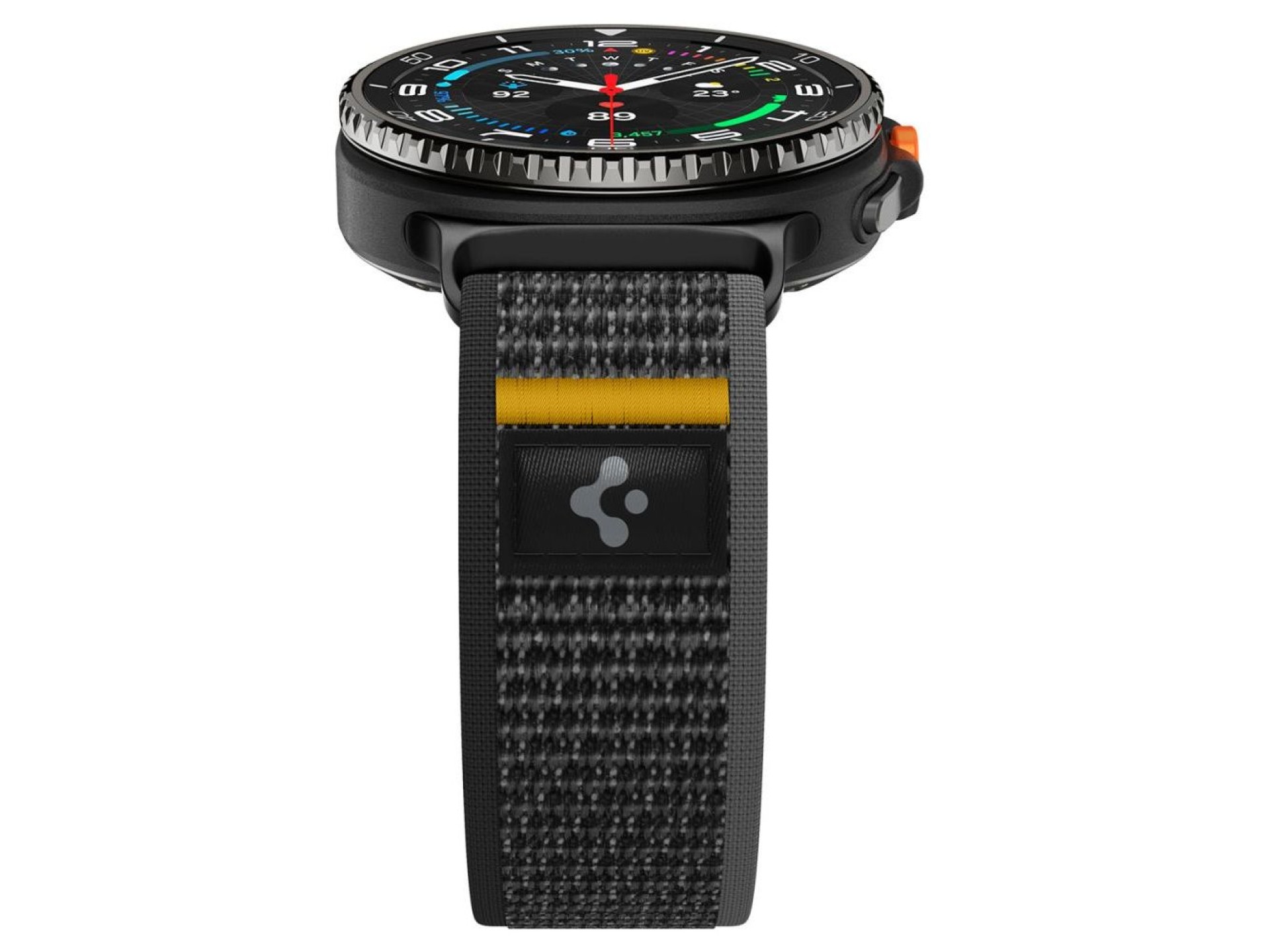 Pulseira Spigen Athlex Air para Samsung Galaxy Watch 40/44/46mm - Preta e Amarela