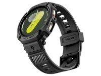 Correa Spigen Rugged Armor Pro para Samsung Galaxy Watch 8 de 44 mm - Negro mate Correa Spigen Rugged Armor Pro para Samsung Galaxy Watch 8 de 44 mm - Negro mate