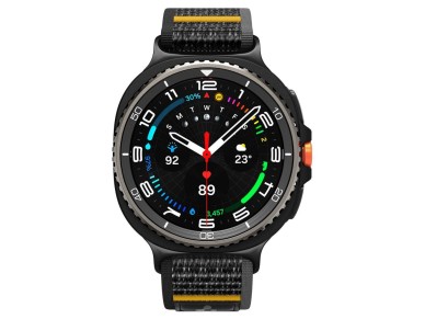Spigen Athlex Air Strap for Samsung Galaxy Watch 40/44/46mm - Black and Yellow