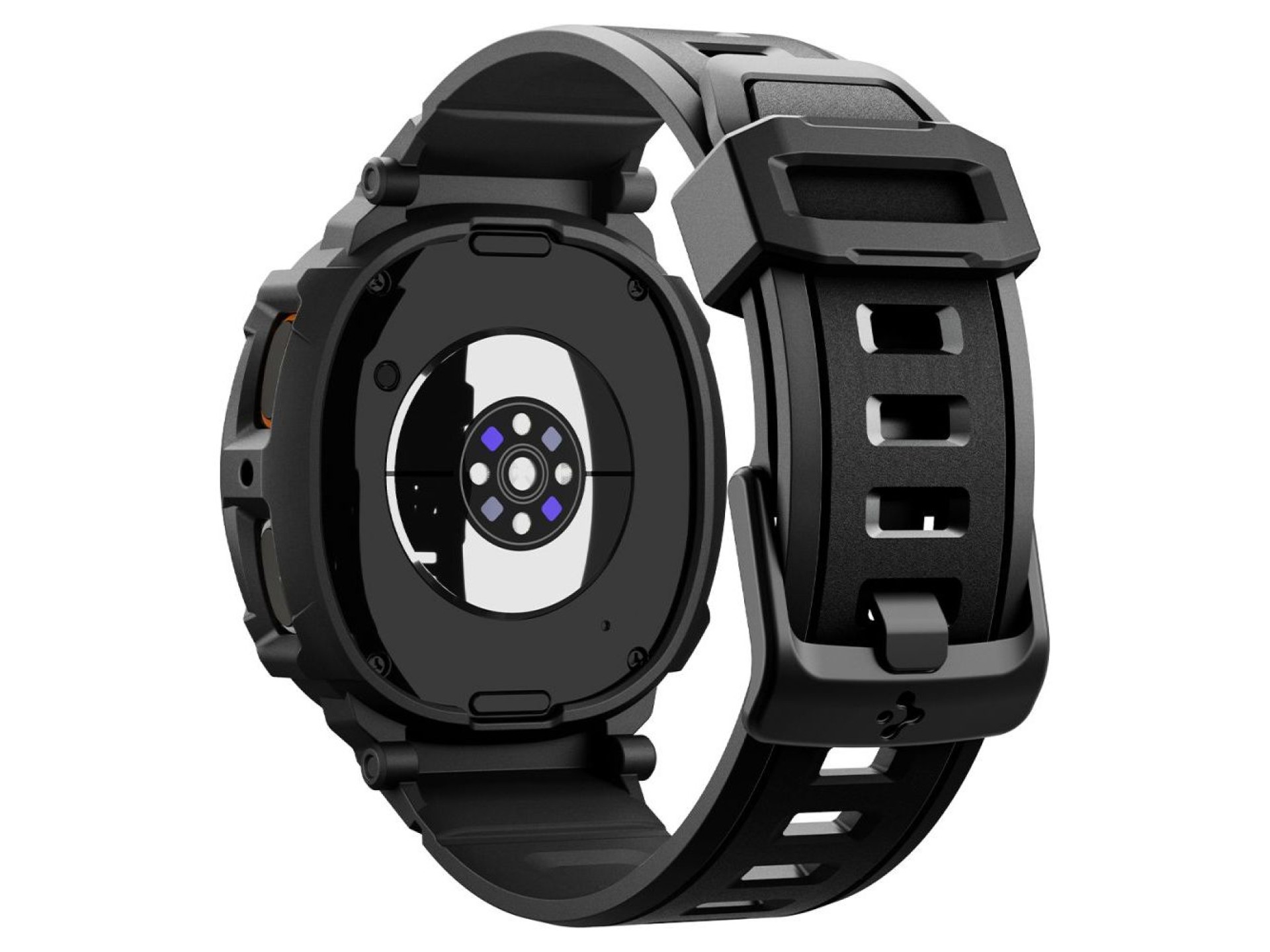 Correa Spigen Rugged Armor Pro para Samsung Galaxy Watch 8 de 44 mm - Negro mate