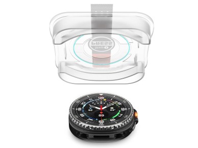 Spigen Glas.TR ”Ez-Fit” Tempered Glass for Samsung Galaxy Watch 8 46mm - Transparent