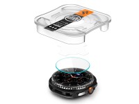 Película de vidro temperado Spigen Glas.TR "Ez-Fit" para Samsung Galaxy Watch 8 46mm - Transparente Película de vidro temperado Spigen Glas.TR "Ez-Fit" para Samsung Galaxy Watch 8 46mm - Transparente
