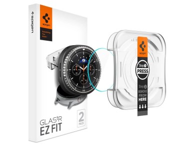 Spigen Glas.TR ”Ez-Fit” Tempered Glass for Samsung Galaxy Watch 8 46mm - Transparent