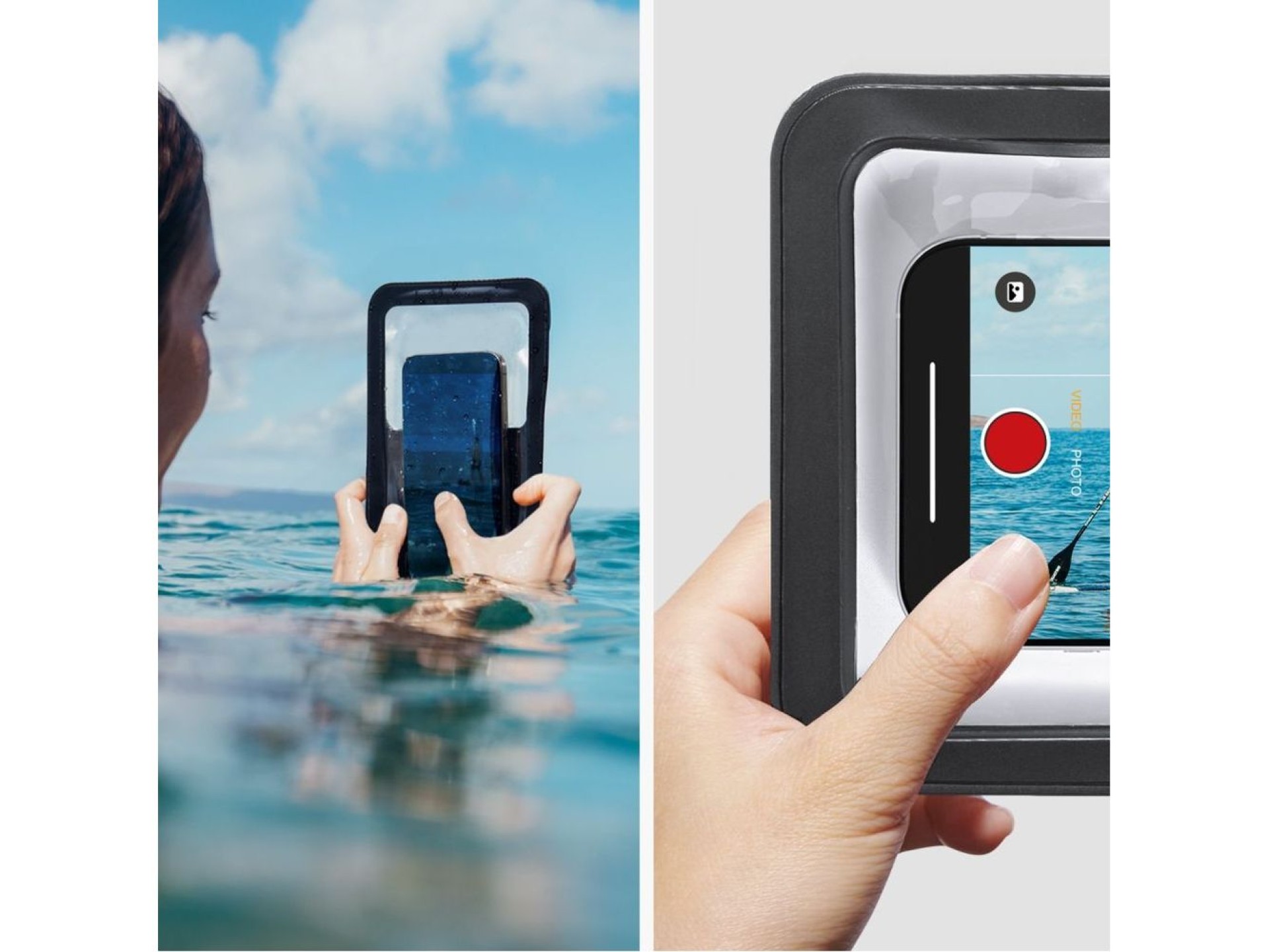 Spigen A603 waterproof case - black